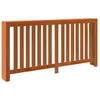 vidaXL Cache-radiateur cire marron 169x19x84 cm bois massif de pin