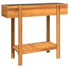 vidaXL Lit surélevé de jardin 90x30x75 cm bois massif acacia