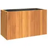 vidaXL Jardinière 59x27,5x35 cm bois massif d'acacia