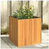 vidaXL Jardinière 45x45x45 cm bois massif d'acacia