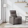 vidaXL Fauteuil inclinable Taupe Tissu