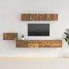 vidaXL Table basse chêne sonoma 121x121x40 cm bois d'ingénierie