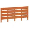 vidaXL Tête de lit cire marron 180 cm bois massif de pin