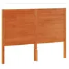 vidaXL Tête de lit cire marron 135 cm bois massif de pin