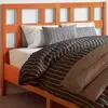 vidaXL Tête de lit cire marron 135 cm bois massif de pin
