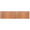 vidaXL Tapis rectangulaire naturel 100x400 cm bambou