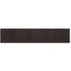 vidaXL Tapis rectangulaire marron foncé 80x400 cm bambou