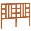 vidaXL Tête de lit cire marron 135 cm bois massif de pin
