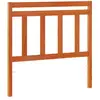 vidaXL Tête de lit cire marron 100 cm bois massif de pin