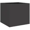 vidaXL Jardinière noir 32x30x29 cm acier laminé à froid