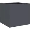 vidaXL Jardinière anthracite 32x30x29 cm acier laminé à froid