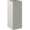 Jardinière argenté 32x27,5x75 cm acier inoxydable Vidaxl Silver