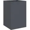 vidaXL Jardinière anthracite 52x48x75 cm acier laminé à froid