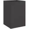 vidaXL Jardinière noir 52x48x75 cm acier laminé à froid