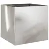 vidaXL Jardinière argenté 42x40x39 cm acier inoxydable