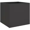 vidaXL Jardinière noir 42x40x39 cm acier laminé à froid
