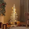 vidaXL Arbre de Noël en bois pour décoration 90 cm bois massif de pin