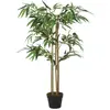 vidaXL Bambou artificiel 760 feuilles 120 cm vert