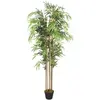 vidaXL Bambou artificiel 730 feuilles 120 cm vert