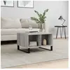 vidaXL Table basse Sonoma gris 60x50x36,5 cm Bois d'ingénierie