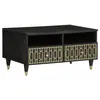 vidaXL Table basse 80x54x40 cm bois de manguier massif