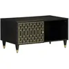 vidaXL Table basse 80x50x40 cm bois de manguier massif