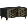 vidaXL Table basse 80x50x40 cm bois de manguier massif