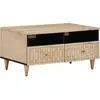 vidaXL Table basse 80x54x40 cm bois de manguier massif