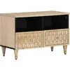 vidaXL Meuble TV 70x33x46 cm Bois massif de manguier