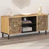 vidaXL Meuble TV 105x33x46 cm Bois massif de manguier