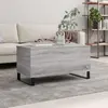 vidaXL Table basse Sonoma gris 90x44,5x45 cm Bois d'ingénierie