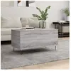 vidaXL Table basse Sonoma gris 90x44,5x45 cm Bois d'ingénierie