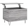vidaXL Table basse Sonoma gris 60x44,5x45 cm Bois d'ingénierie