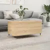 vidaXL Table basse Chêne sonoma 90x44,5x45 cm Bois d'ingénierie