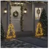 vidaXL Décoration lumineuse arbre de Noël avec piquets 115 LED 90 cm