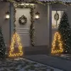 vidaXL Décoration lumineuse arbre de Noël avec piquets 115 LED 90 cm