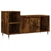 vidaXL Meuble TV Chêne fumé 100x35x55 cm Bois d'ingénierie