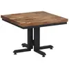 vidaXL Table basse 55x55x40 cm teck de récupération massif