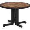 vidaXL Table basse ronde Ø55x40 cm teck de récupération massif