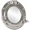Vidaxl - Miroir En Forme De Hublot Mural Ø30 Cm Aluminium Et Verre