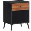 vidaXL Table de chevet 40x30x50 cm bois massif de teck