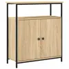 vidaXL Buffet chêne sonoma 70x30x80 cm bois d'ingénierie