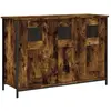 vidaXL Buffet chêne fumé 100x35x70 cm bois d'ingénierie