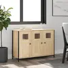 vidaXL Buffet chêne sonoma 100x35x70 cm bois d'ingénierie