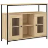 vidaXL Buffet chêne sonoma 100x35x80 cm bois d'ingénierie