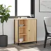 vidaXL Buffet chêne sonoma 70x30x80 cm bois d'ingénierie