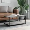 vidaXL Table basse Gris Sonoma 90x49x40 cm Bois composite