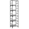 vidaXL Bibliothèque sonoma gris 50x33x188,5 cm bois d'ingénierie