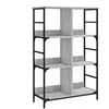 vidaXL Bibliothèque sonoma gris 78,5x33x117,5 cm bois d'ingénierie