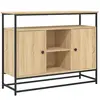 vidaXL Buffet chêne sonoma 100x35x80 cm bois d'ingénierie